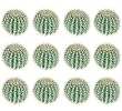 12 Pieces of 6" Barrel Artificial Cactus Desert Plants