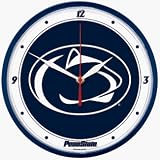 Penn State Nittany Lions Round Clock