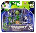 Ben 10 (Ten) Alien Creation Chamber Mini Figure 2-Pack Wildvine and Benwolf