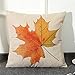 Maple Leaf pillow, Laimeng Home Car Bed Sofa Vintage Decorative Cushion Cover