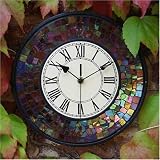 Outdoor Mosaic Clock (DS1016)