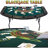 Trademark Poker Full Size Folding Blackjack Table