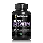 Biotin (High Potency) 5000mcg Per Veggie Softgel 