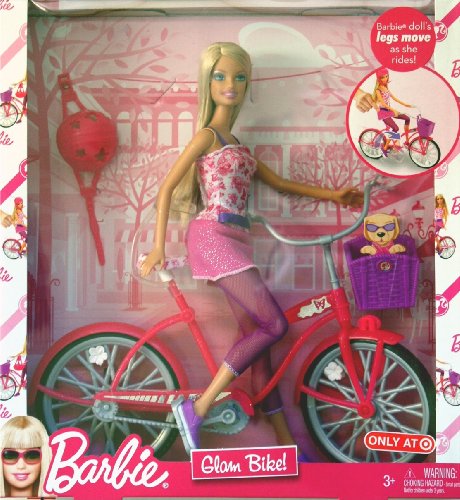 Barbie Glam Bike! Barbie with Glam Bike