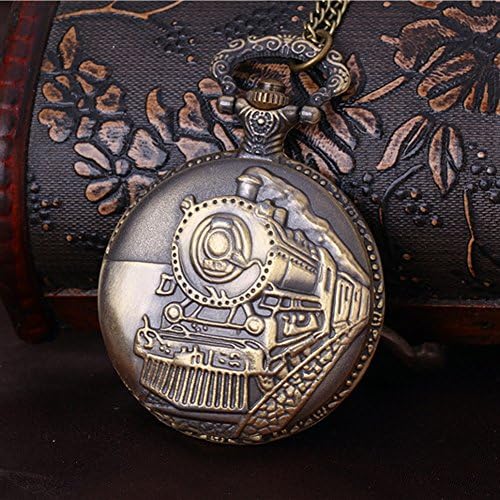 Antique Locomotive Watch Quartz Antique Pocket Watch