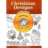 Christmas Designs CD-ROM and Book (Dover Electronic Clip Art)