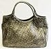 Metallic Woven Handbag