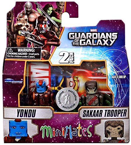 Guardians of The Galaxy Minimates Series 57 Exclusive Mini Figure 2-Pack Yondu & Sakaar Trooper