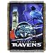 NFL Baltimore Ravens 48-Inch-by-60-Inch Acrylic Tapestry Throw