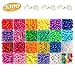 Pony Beads, 33,00 pcs 9mm Pony Beads Set in 23 Colors with Letter Beads, Star Beads and Elastic String for Bracelet Jewelry Making by INSCRAFT