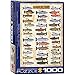 Eurographics Salmon and Trout 1000-Piece Puzzle