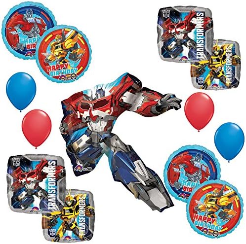 Transformers Deluxe Party Balloons Decorations Set