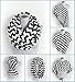 Kiddo Care Nursing Cover Infinity Nursing Scarf for Breastfeeding (Black White Chevron)