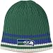 Seattle Seahawks Throwback Logo Cuffless Knit Hat