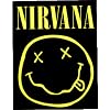 Nirvana - Black & Yellow Smiley Logo - Sticker / Decal