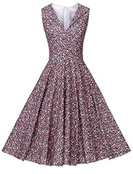 V-neck Vintage Pleated Evening Dress/Homecoming Dress/Bridesmaid Dress/Prom Dress/Party Dress 