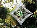 Fountasia Wind Spinner - Diamond Ball Green