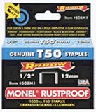 Arrow Fastener #508M1 1000PK T50 1/2Staples