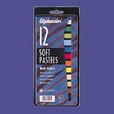 Pastel Chalk Sticks, 2 3/4'x7/16', Assorted Basic Colors, 12 (QRT105007)