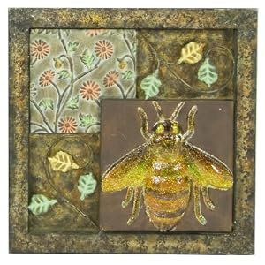 Pinnacle Strategies B80776/4 Insect Metal Wall Plaque