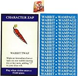 Character Zap Wabbit Twap Card for 1985 Wabbit Wampage Adventure Board Game