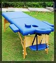 AOSOM Blue Portable Thick Massage Table Tatto Spa Table