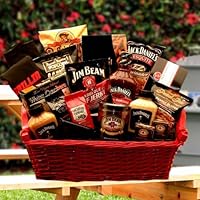 Jim Beam and Jack Daniels Barbecue Sauce Gift Basket
