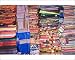 Photographic Prints of Silks in night market, Luang Prabang, Laos, Indochina, Southeast Asia, Asia from Robert Harding
