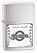 Zippo Lighter MLB Milwaukee brewers, Brushed Chrome