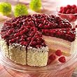 TTS Himbeer Joghurt Sahne Torte; 2100 g, In 12 St�cke geschnitten