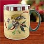 LENOX WINTER GREETINGS EVERYDAY COFFEE MUG(S) - GOLD FINCH