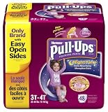 Huggies Pull-ups Training Pants, Nighttime, Girls, 3t-4t, 48 Count