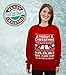 TeeStars - Meowy Christmas Ugly Sweater - Cute Xmas Party Women Sweatshirt