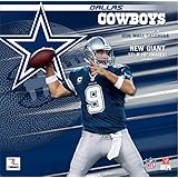 Turner Dallas Cowboys 2016 Team Wall Calendar, September 2015 - December 2016, 12 x 12" (8011907)