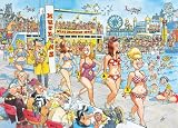 Wasgij Destiny 9 - Super Models? 1000 Piece Jigsaw Puzzle