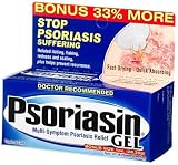 Psoriasin  Multi-Symptom Psoriasis Relief, Vanishing Gel, .75 Ounces (Pack of 3)