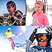 Balaclava Face Mask - One Size Fits All Elastic Fabric - Protects From Wind, Sun, Dust - Ideal for Motorcycle, Face Mask for Ski, Cycling, Running or Hiking - Summer or Winter Gear