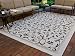 Safavieh Courtyard Collection CY2098-3901 Sand and Black Indoor/Outdoor Area Rug, 5-Feet 3-Inch by 7-Feet 7-Inch