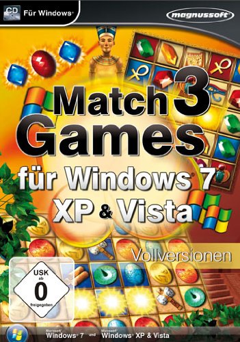 Match 3 Games f�r Windws 7 - XP & Vista