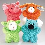 Zanies Cuddly Berber Fleece Babies Dog Toy, Koala, 8-Inch, Blue