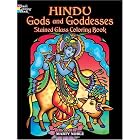 Click here to buy Hindu Gods and Goddesses Stained Glass Coloring Book by  Marty Noble.