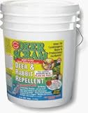 25 Pound Bucket of Deer Scram Deer and Rabbit Repellent