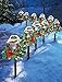 10 Pc Cardinal Bird Lantern Walkway Path Stake Holiday Lawn Decoration