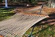 Oak Island Deluxe Polyester Rope Hammock with Hammock Stand Combo