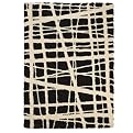 Blotting Carolina Fleece Rug Collection - Black