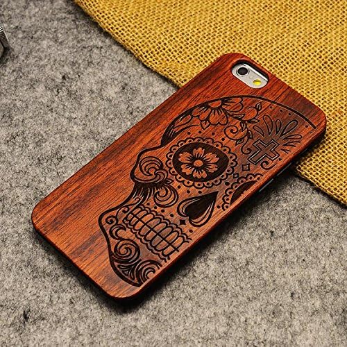 DIY ARTICLE ?Human skeleton Wood engraving protection shell Iphone6 (4.7) case, mobile phone shell