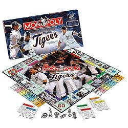 Detriot Tigers MLB 2006 Al Champs Monopoly by USAopoly