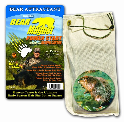 Code Blue Bear Magnet Drip Bag w/Beaver Castor 2-Pounds