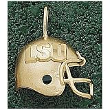 LogoArt Louisiana State Tigers 10K Gold Team Helmet Pendant