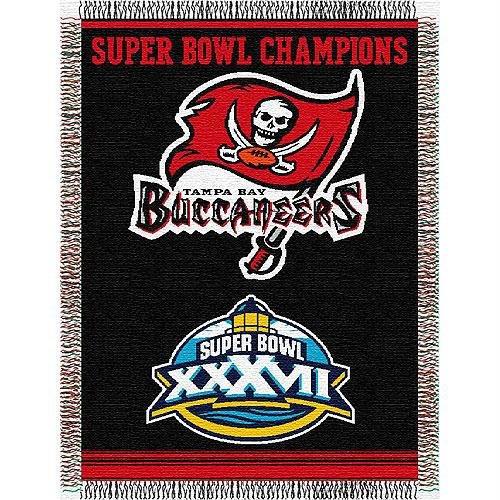 NFL Commemorative Tapestry Throw - Tampa Bay Buccaneers